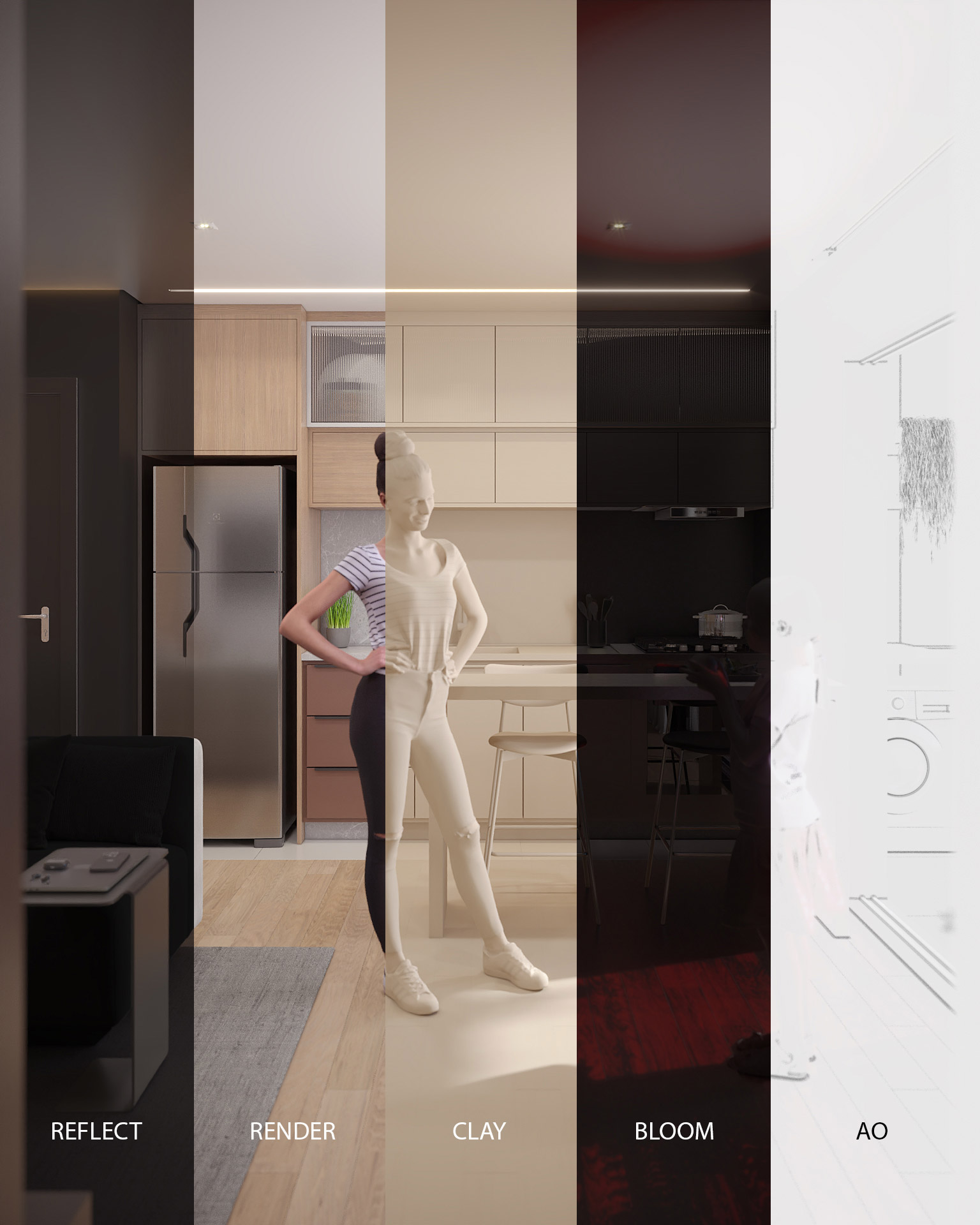 Visualização arquitetônica 3D — Eleve 3D Studio